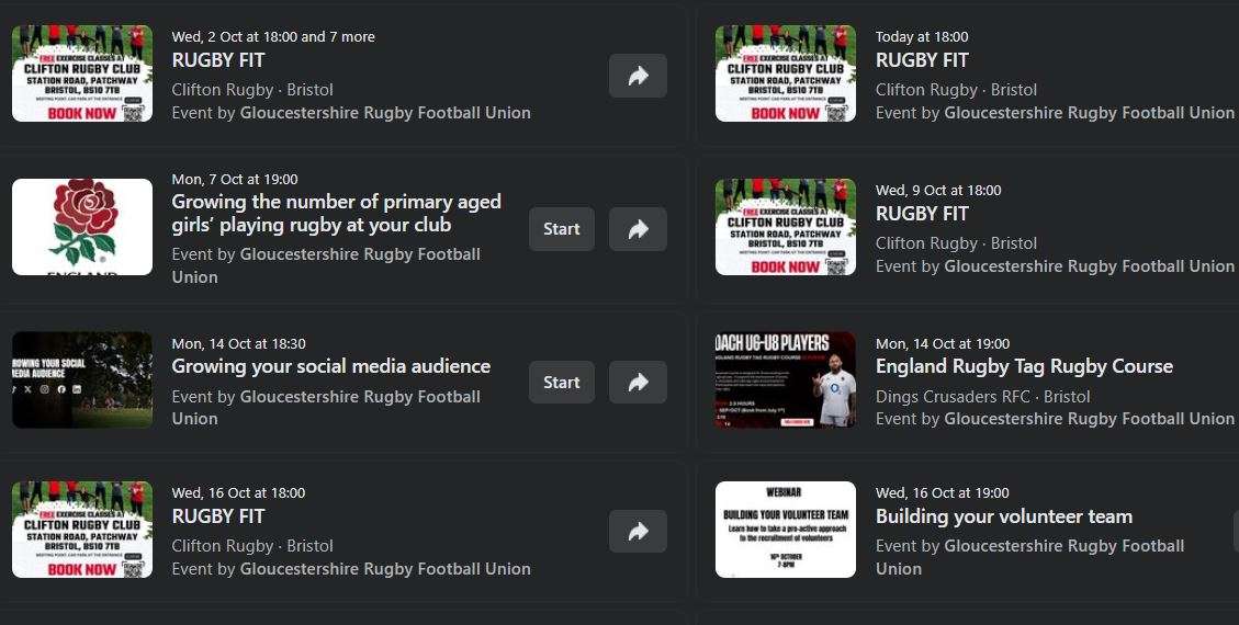 Upcoming training courses, webinars & workshops